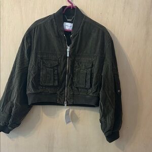 NWT Blumarine Giacca Bomber Jacket. Size 2